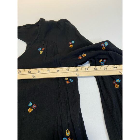Free People Oxford Embroidered Mini Dress size small - Picture 2 of 9